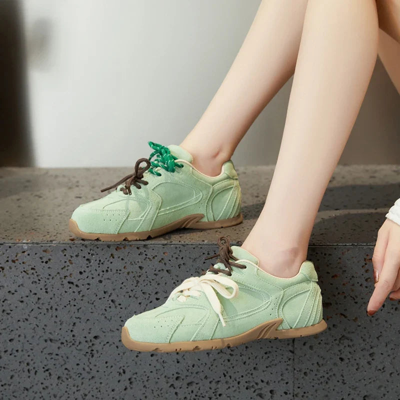 Winter Velvet Fur Flat Sneakers