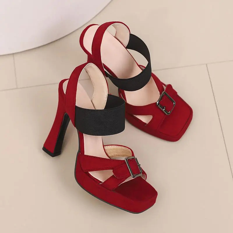 Sleeping Up The Street Pump Sandals