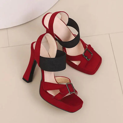 Sleeping Up The Street Pump Sandals