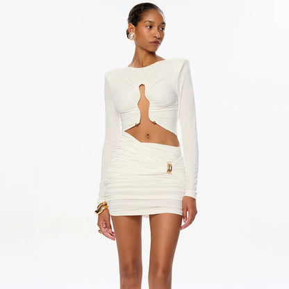 She Learned Fire Mini Dress