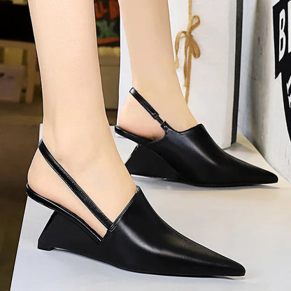 Luminous Wild Rose Mules Shoes