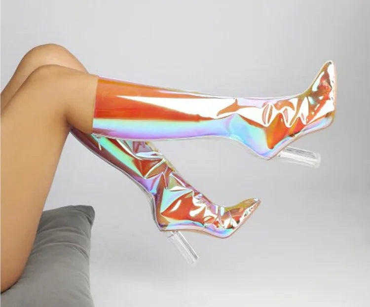 Lipgloss Anthem Knee-High Boots