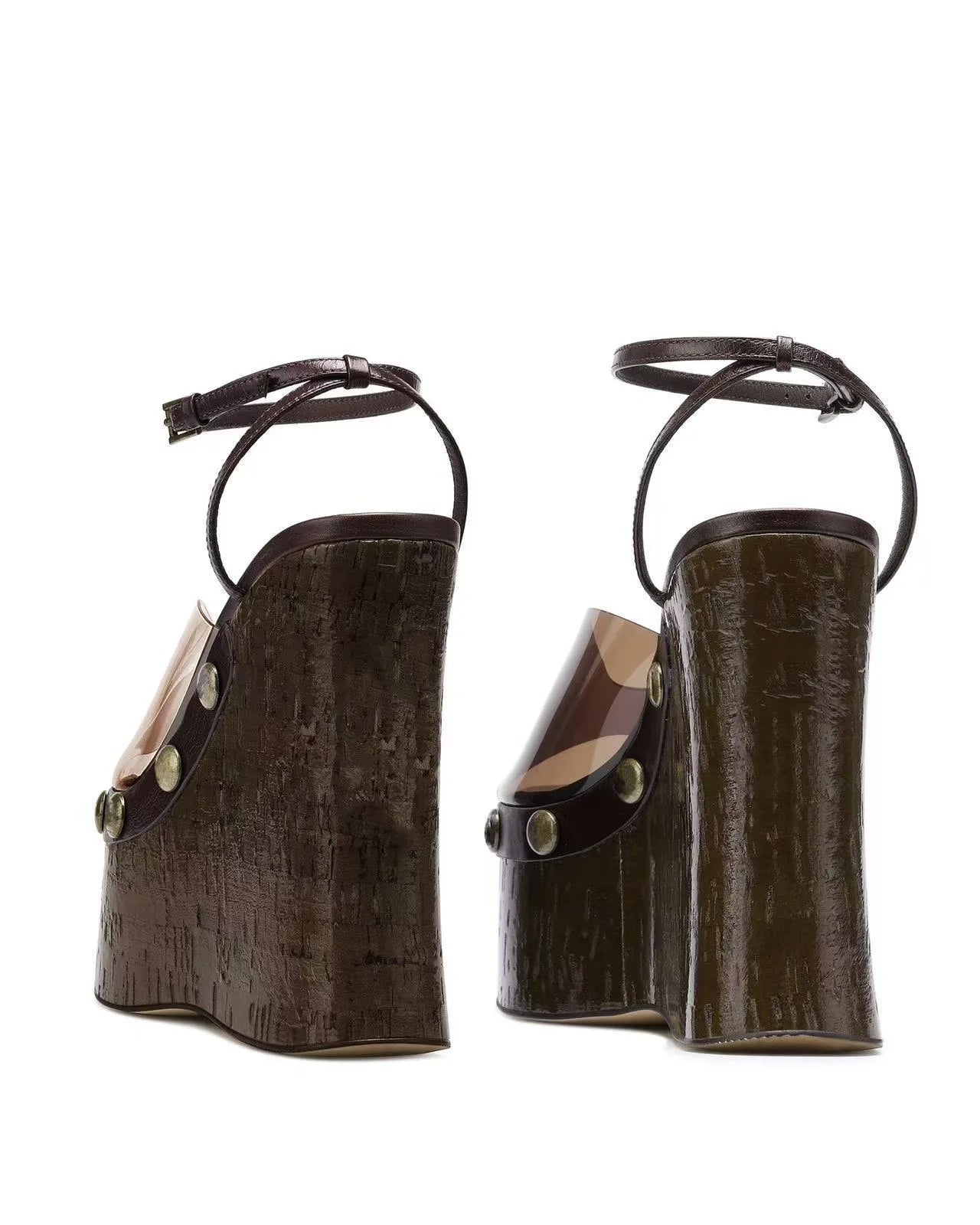 Ride or Lie Wedges Sandals