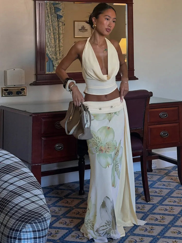 Nothing Gold Stays Skirt Set