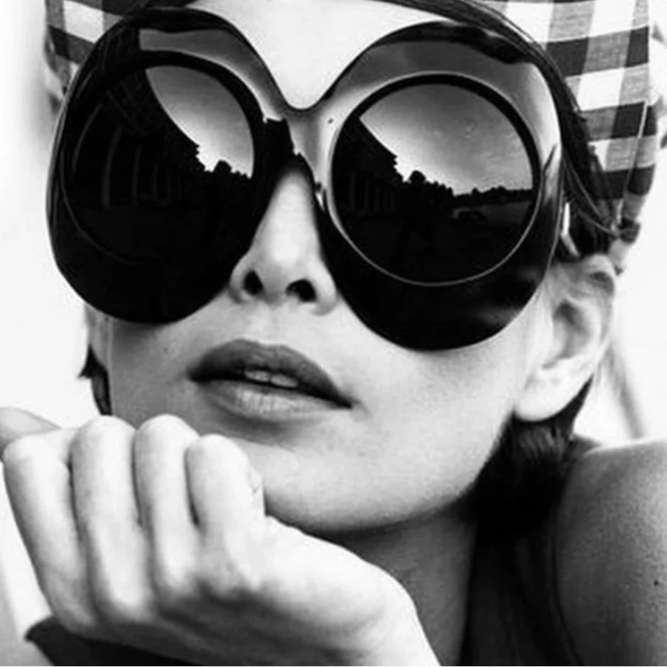 Magic Mirrorball Oversized Sunglasses
