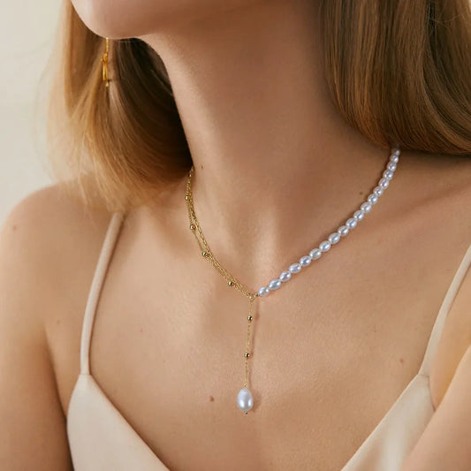 Whispered Nights Lariat Necklace