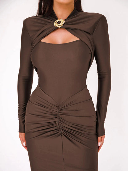 Bring Back My Smile Maxi Dress