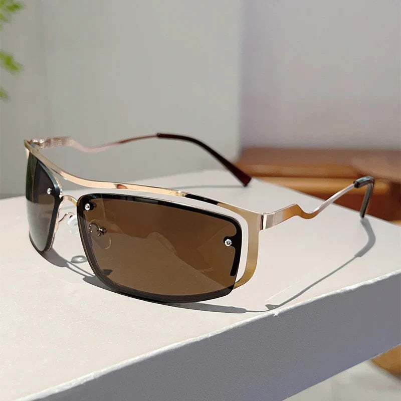 Breezy Babe Rectangle Sunglasses
