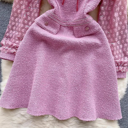 Hiding Your Heart Mini Dress