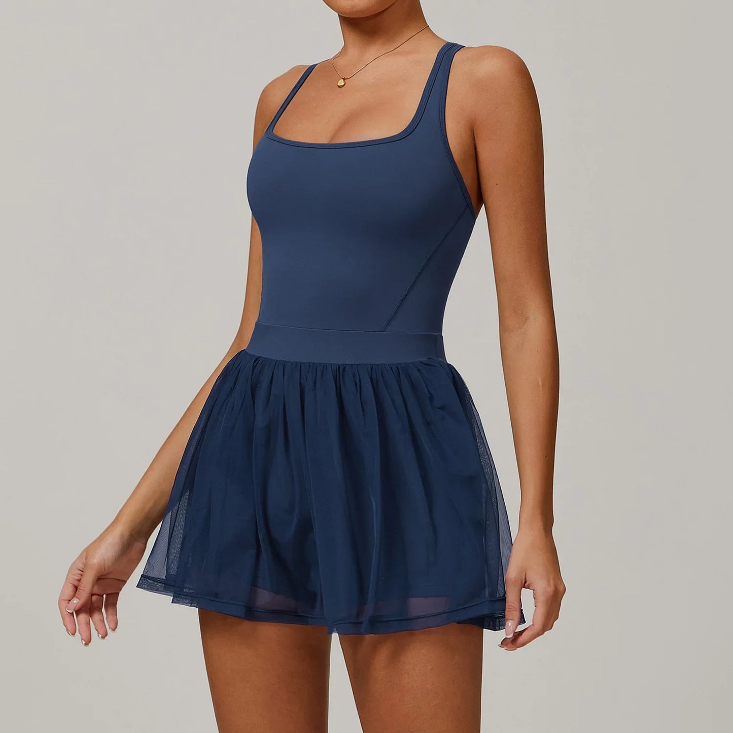 Shine She Owns Romper Dress