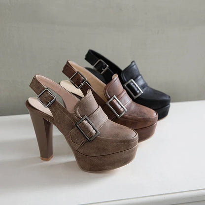 The Woman Remade Pump Shoes