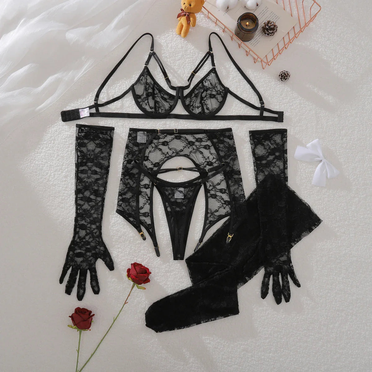 Break You Down Slowly Lingerie Set