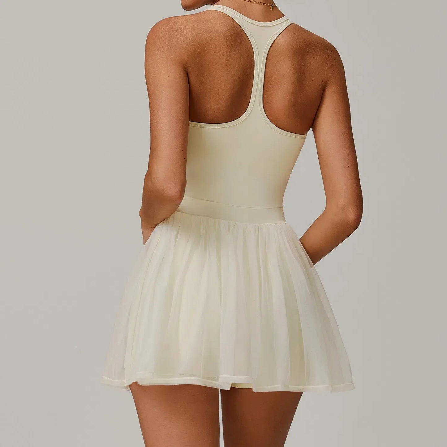 Shine She Owns Romper Dress