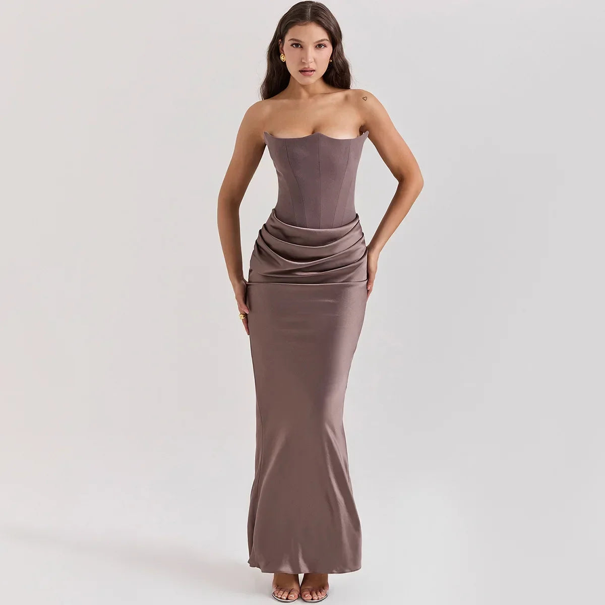 Catching Tear Drops Maxi Dress