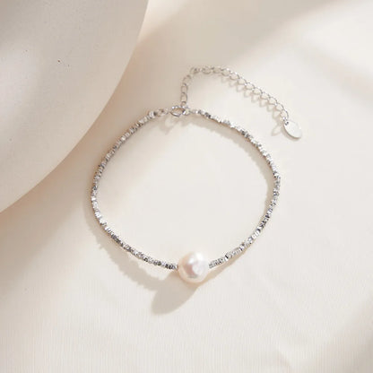 Still Falling Up Pearl Necklace Set