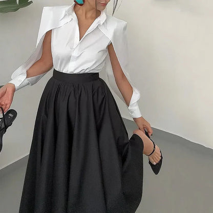 Distorted Grace Skirt Set
