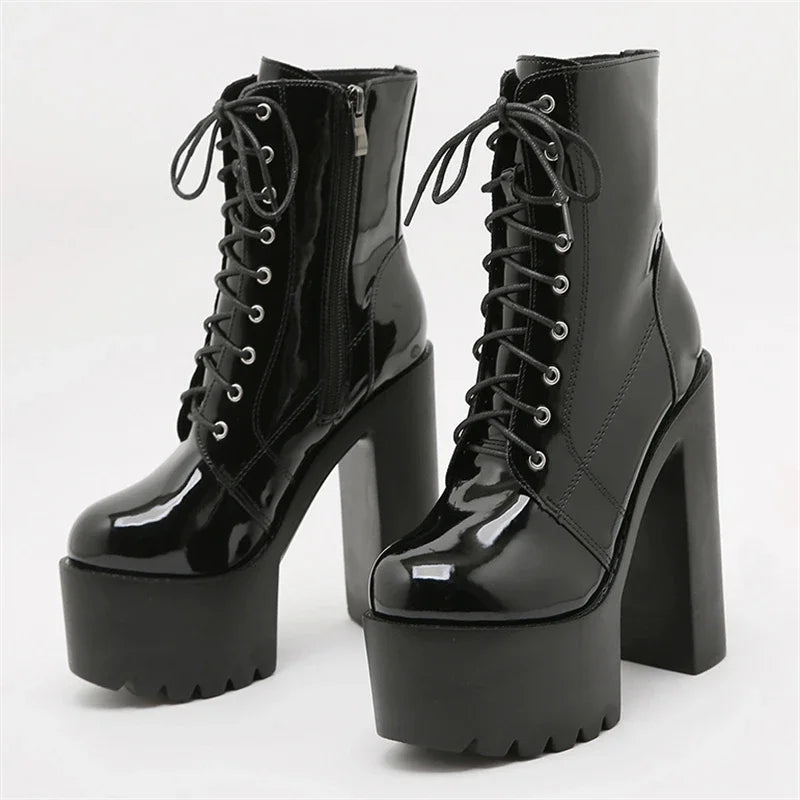 Walk On Firey Ice Ankle Boots