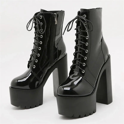 Walk On Firey Ice Ankle Boots