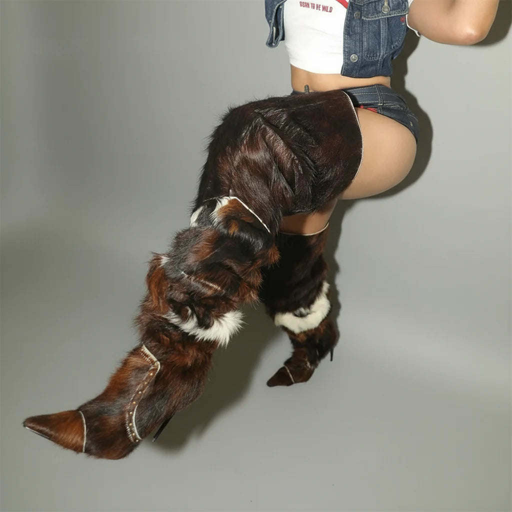 Whiskey Rose Over-the-Knee Boots