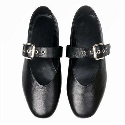 Glitter In Veins Flats Shoes