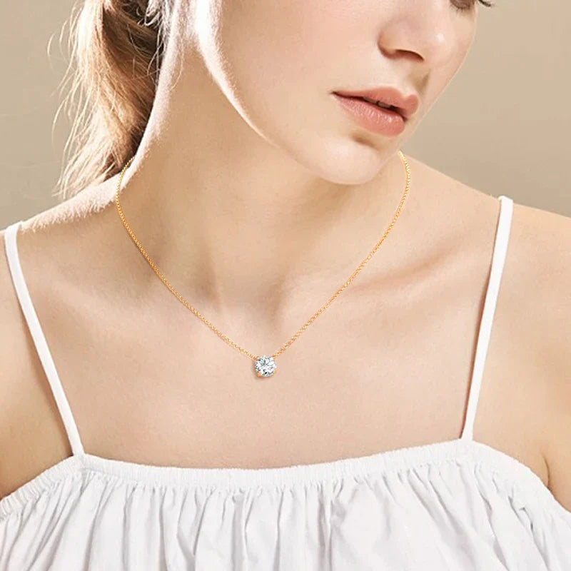 Love Me Loud Solitaire Necklace