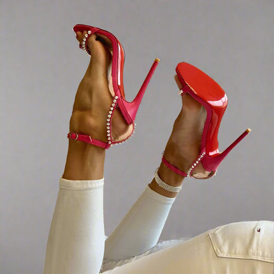 And I Love Her Stiletto Sandals