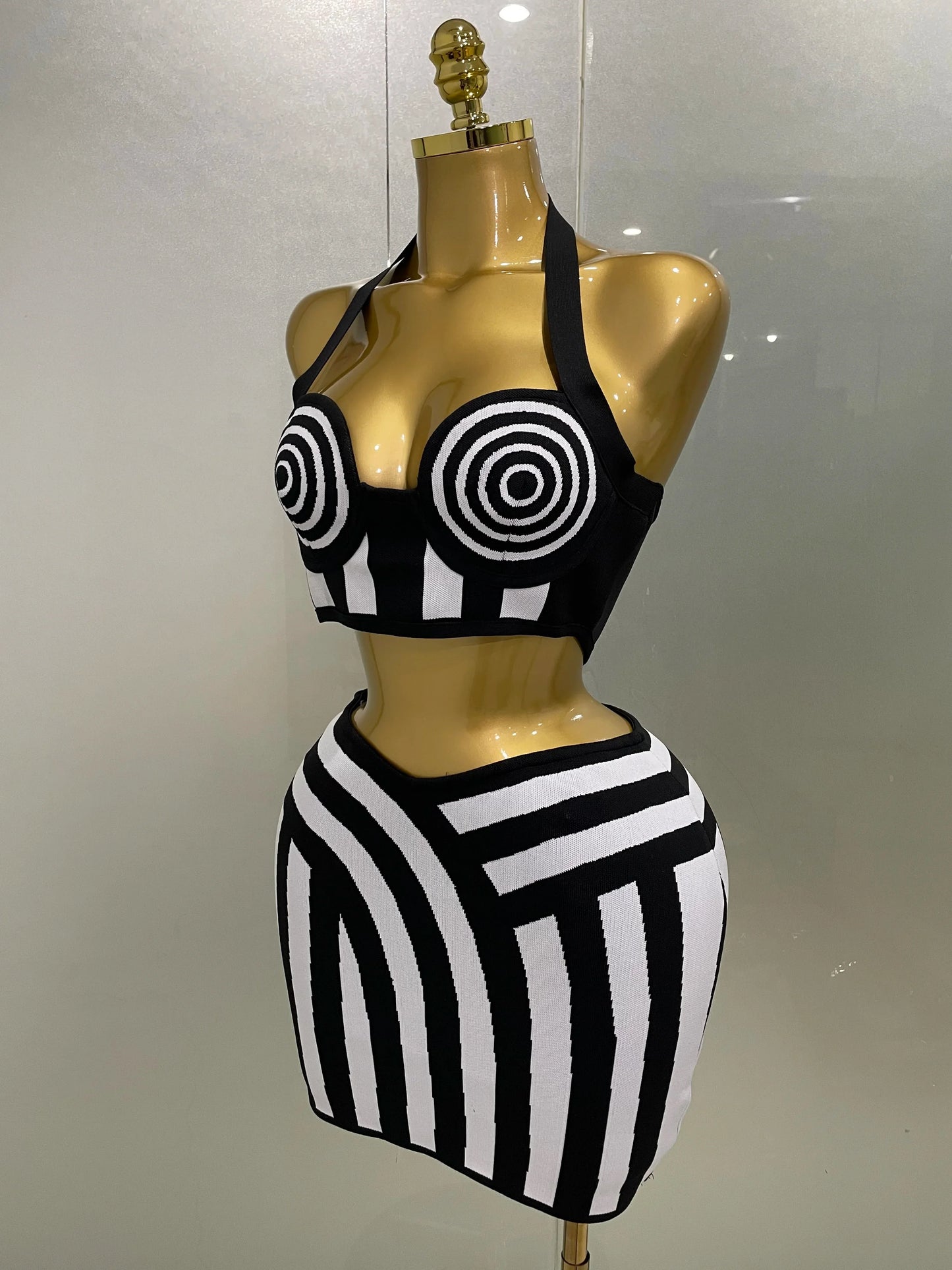Born To Burn Skirt Set