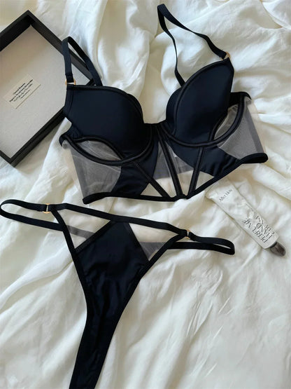 Petals On Fire Bra Set