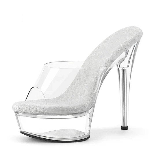 Pearl Blossom Pump Sandals