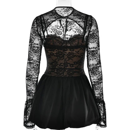 Hopping The Closure Mini Dress