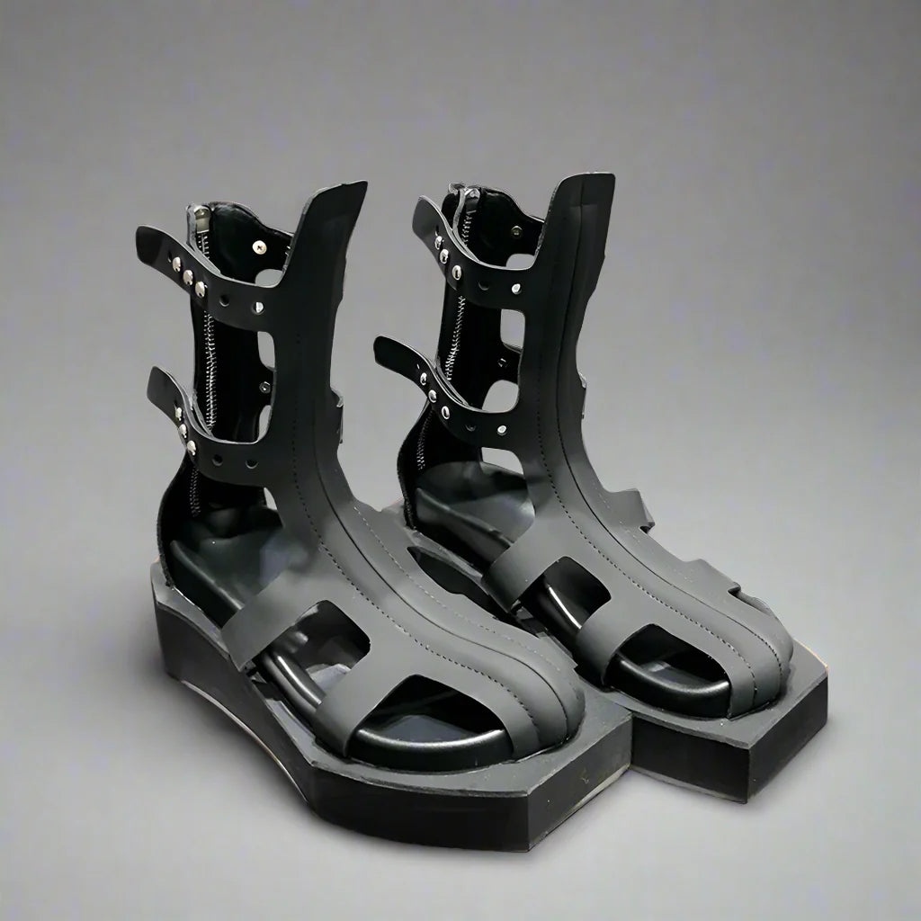 Whispers in the Fog Flat Sandals