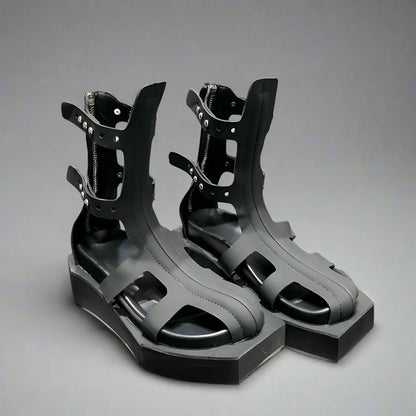 Whispers in the Fog Flat Sandals
