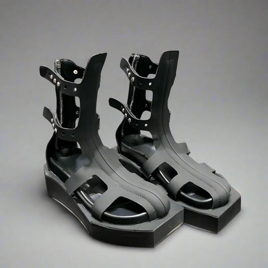 Whispers in the Fog Flat Sandals