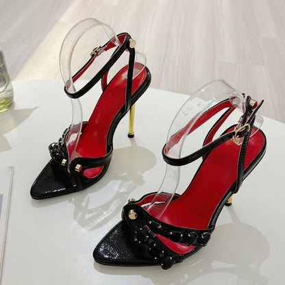 Flirt Mode On Stiletto Sandals