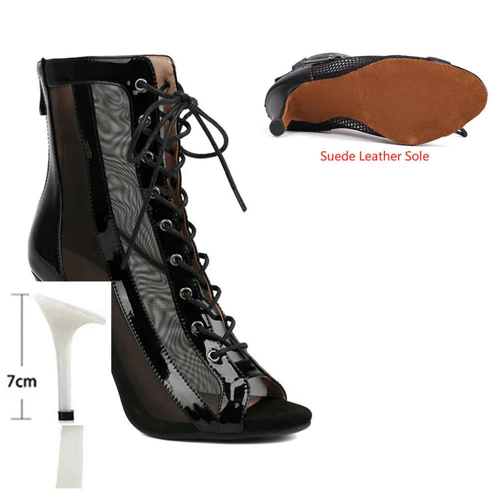 Step On The Glass Ankle Boots