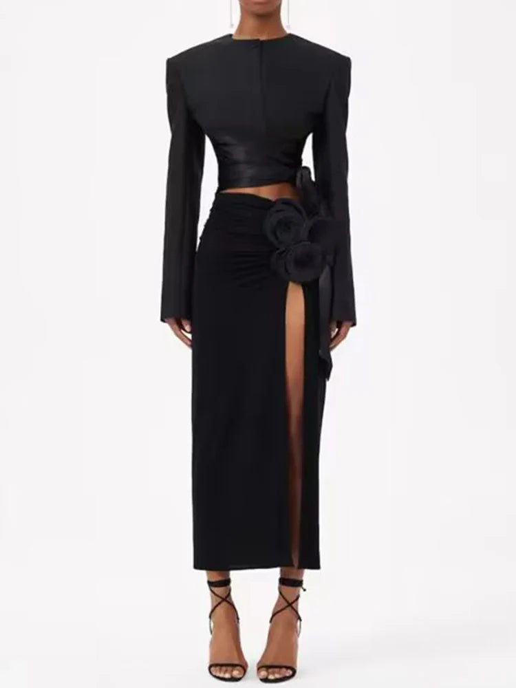 Raw Embrace Skirt Set
