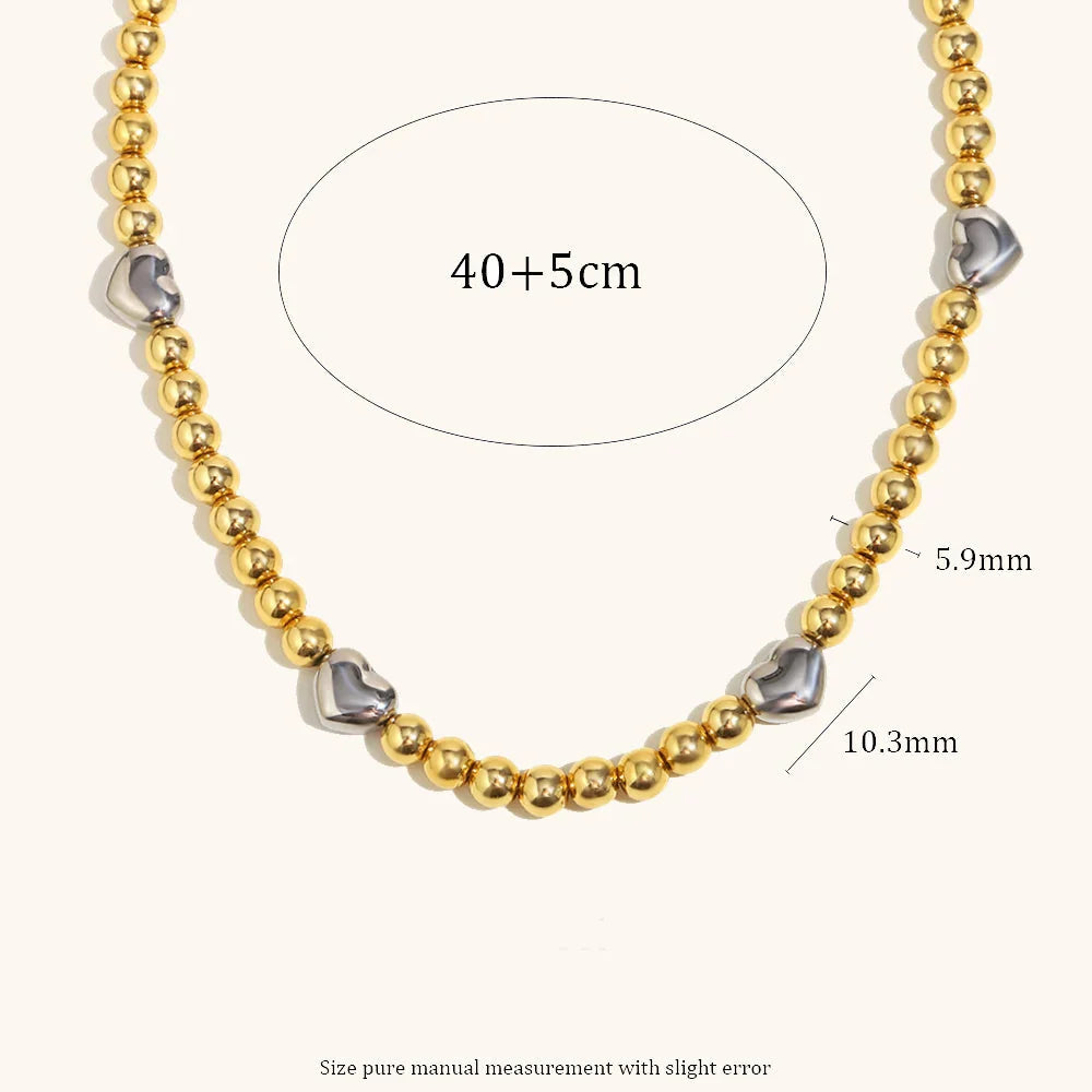 Dressed In Daring Beaded Necklace