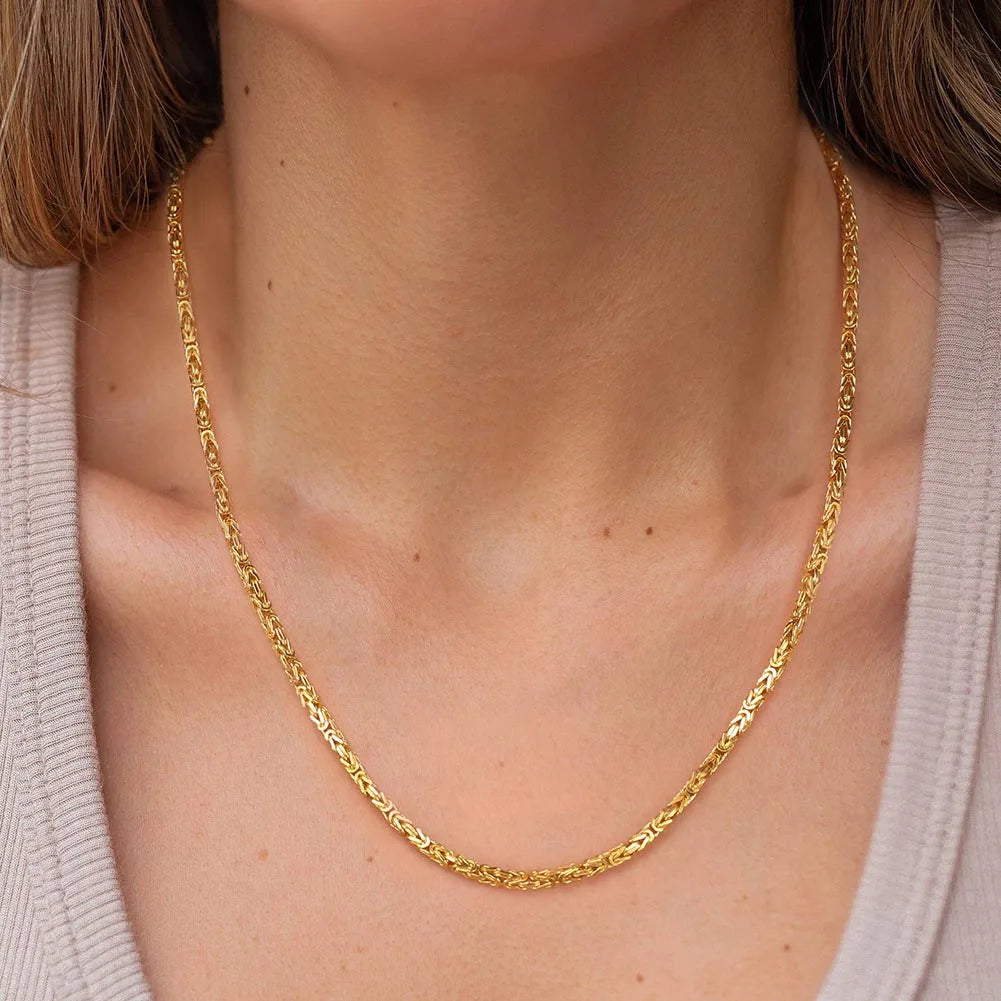 Secretly She Sparkles Chain Necklace