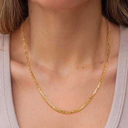 Secretly She Sparkles Chain Necklace
